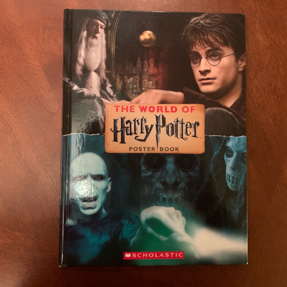 The World of Harry Potter: Poster Book Harry Potter Movie Hardcover.